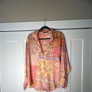 Bandana silk top